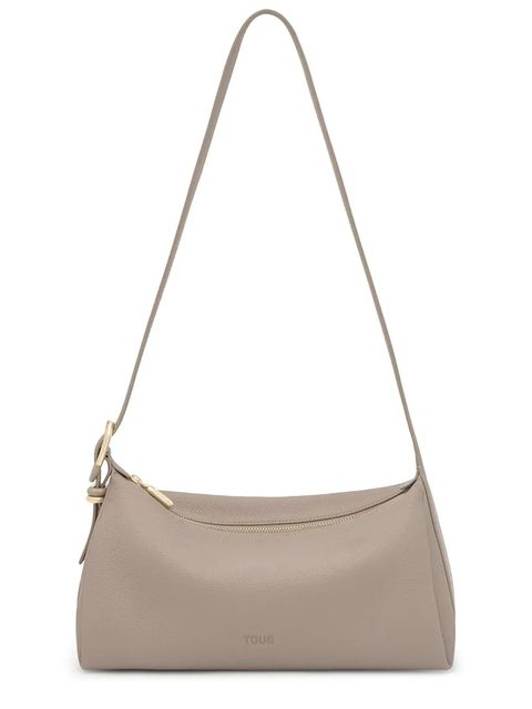 Tous torebka skórzana FOLD kolor szary 2002306744 - zdjęcie produktu nr 1