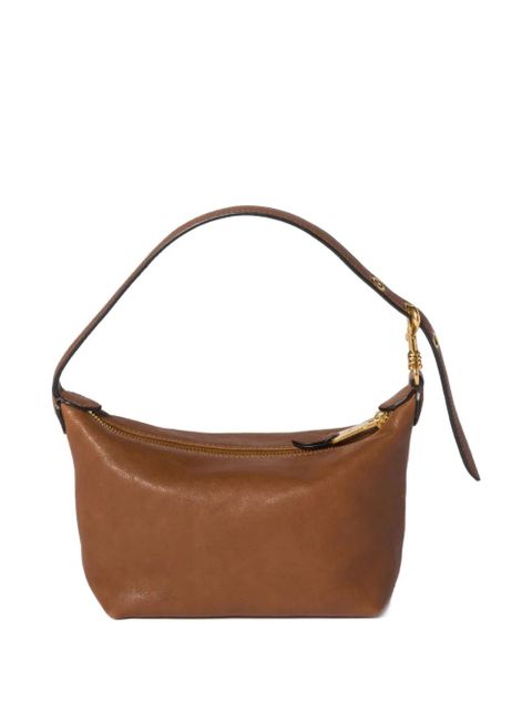 Miu Miu logo-embossed shoulder bag - Brown - zdjęcie produktu nr 2