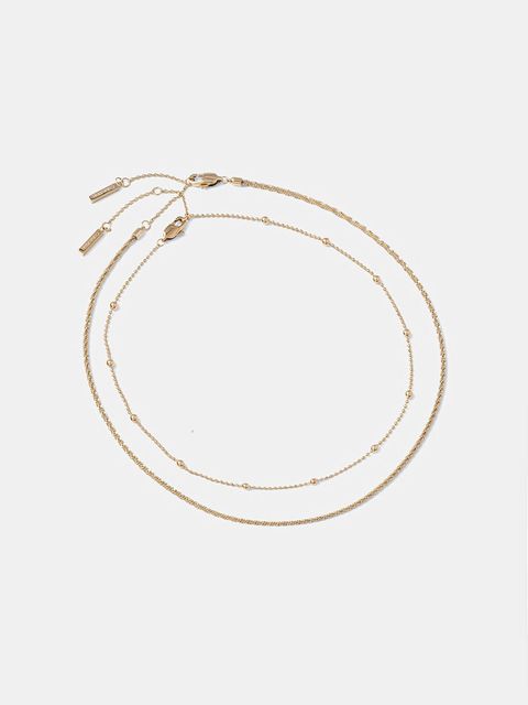 Calvin Klein naszyjnik damski ze stali szlachetnej 2-pack - zdjęcie produktu nr 2