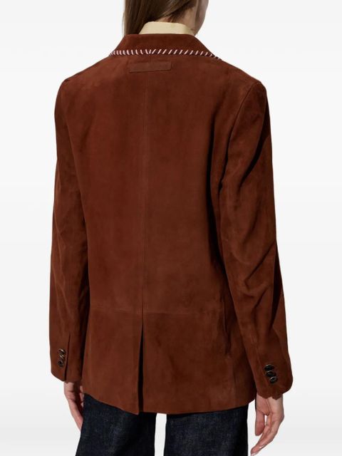 Marni leather jacket - Brown