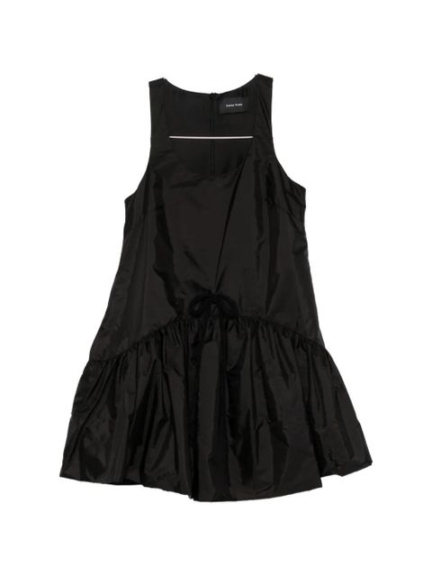 Simone Rocha tapered peplum mini dress - Black - zdjęcie produktu nr 1