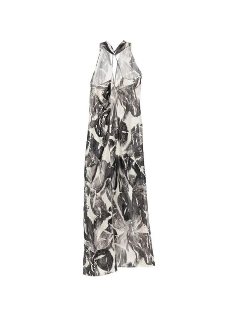 Alysi V-neck maxi dress - White - zdjęcie produktu nr 2