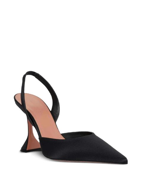 Amina Muaddi Holli slingback pumps - Black - zdjęcie produktu nr 1
