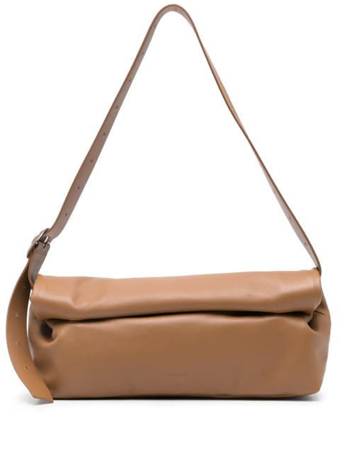 Jil Sander medium Rollup shoulder bag - Brown - zdjęcie produktu nr 1