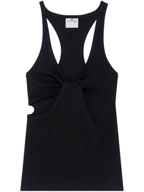Courrèges 90's tank top - Black - zdjęcie produktu nr 1