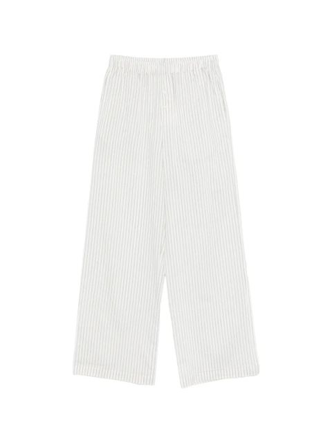 Róhe stripe-pattern trousers - White - zdjęcie produktu nr 1