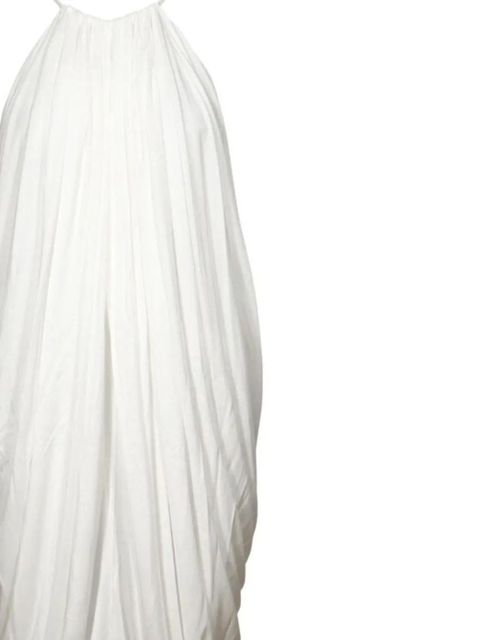LOEWE draped midi dress - White - zdjęcie produktu nr 2