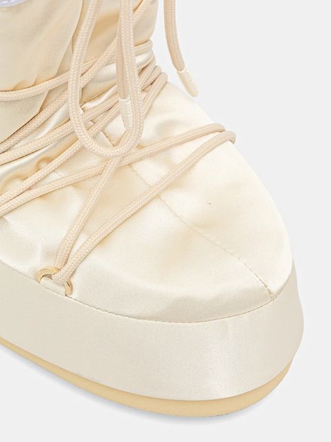 Moon Boot śniegowce MB ICON PEARLY kolor beżowy 80D1403060 L020