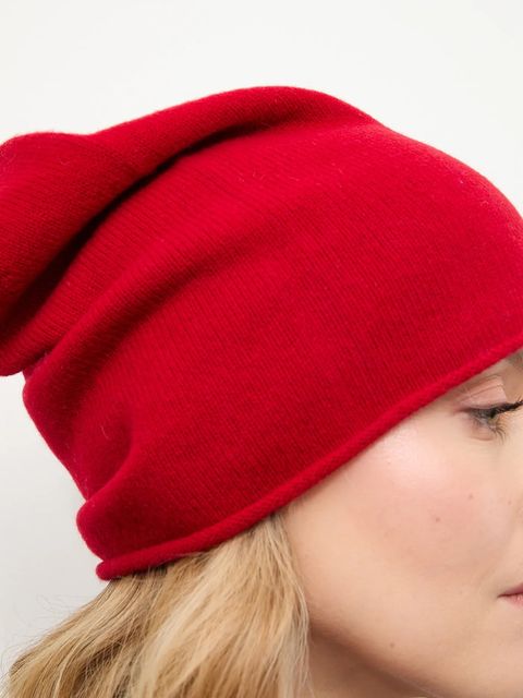 Answear.LAB czapka wełniana kolor czerwony