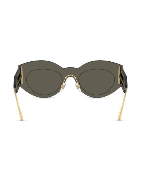Versace Eyewear transparent glasses - Brown