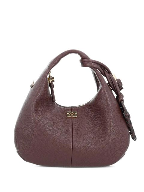 GANNI knot-detail tote bag - Brown - zdjęcie produktu nr 1