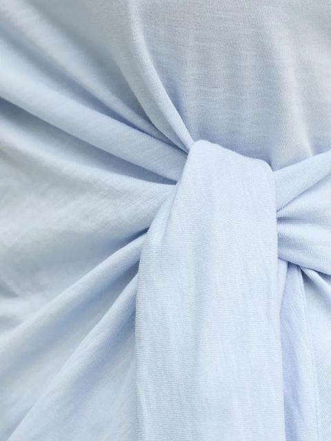 Tommy Hilfiger t-shirt bawełniany damski kolor niebieski WW0WW44559