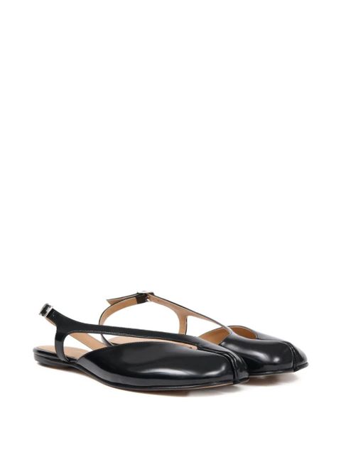 Maison Margiela Tabi slingback flat pumps - Black
