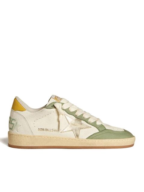 Golden Goose Ballstar leather sneakers - Neutrals