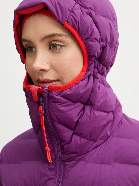 Haglöfs kurtka sportowa puchowa Spitz kolor fioletowy 607467