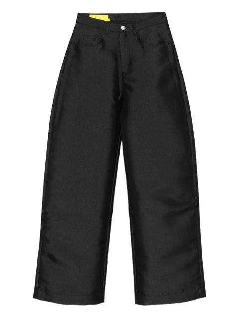 Marques'Almeida satin trousers - Black - zdjęcie produktu nr 1