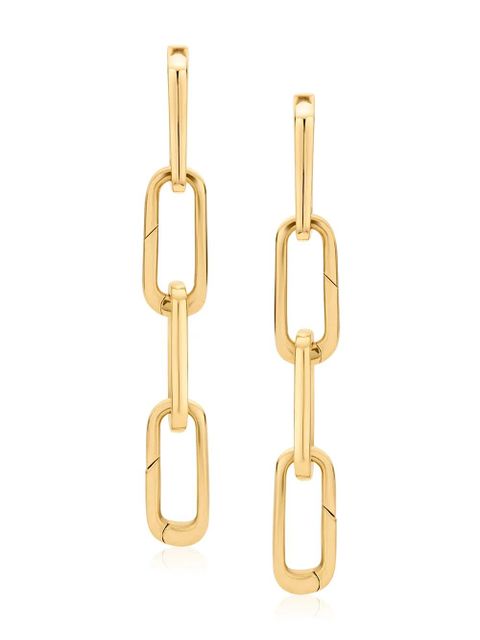 Monica Vinader Alta Capture Charm Cocktail earrings - Gold - zdjęcie produktu nr 1