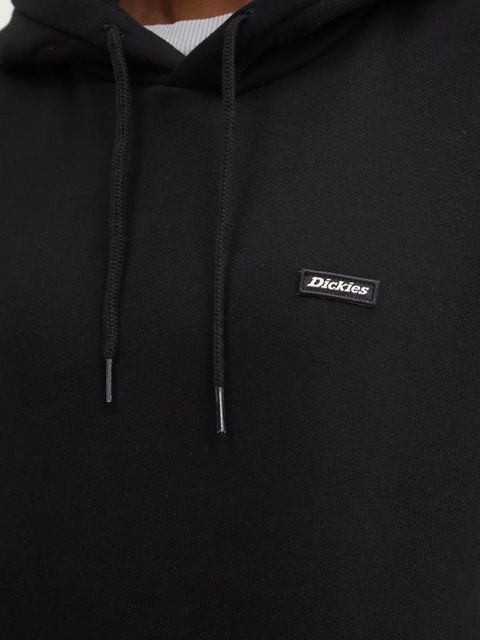 Dickies bluza CLANCY damska kolor czarny z kapturem gładka DK0A4Z2W