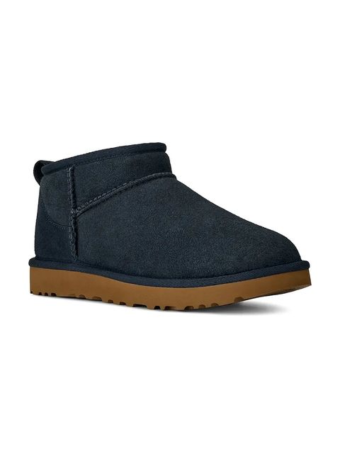 UGG śniegowce zamszowe W Classic Ultra Mini - zdjęcie produktu nr 1