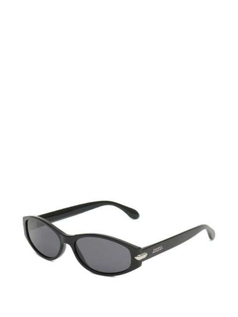 ISABEL MARANT Pixa-GD oval-frame sunglasses - Black - zdjęcie produktu nr 2