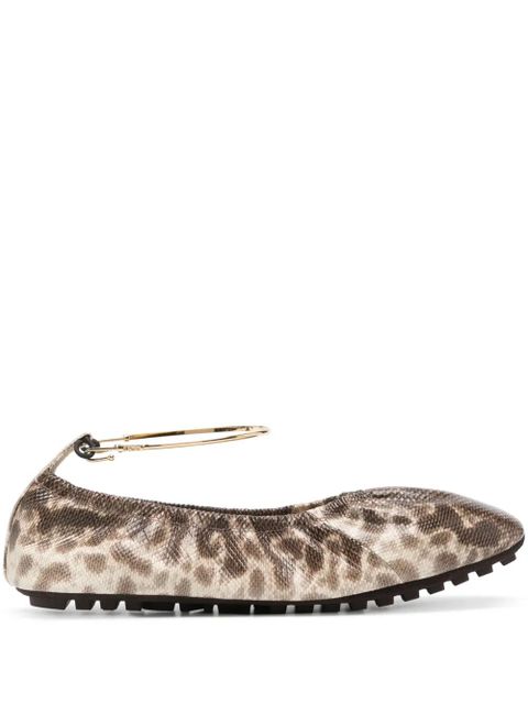 FENDI Filo ballerina shoes - Neutrals - zdjęcie produktu nr 1