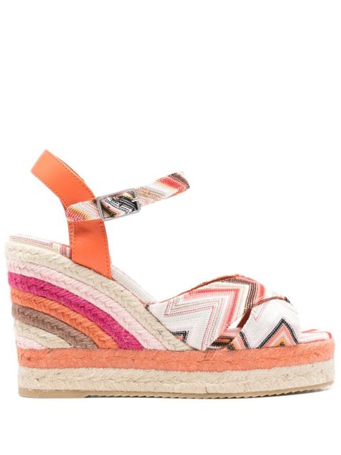 Missoni zigzag-woven espadrilles - Orange - zdjęcie produktu nr 1