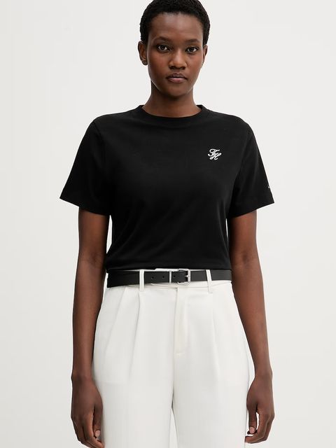 Tommy Hilfiger T-shirt damski z bawełną - zdjęcie produktu nr 1