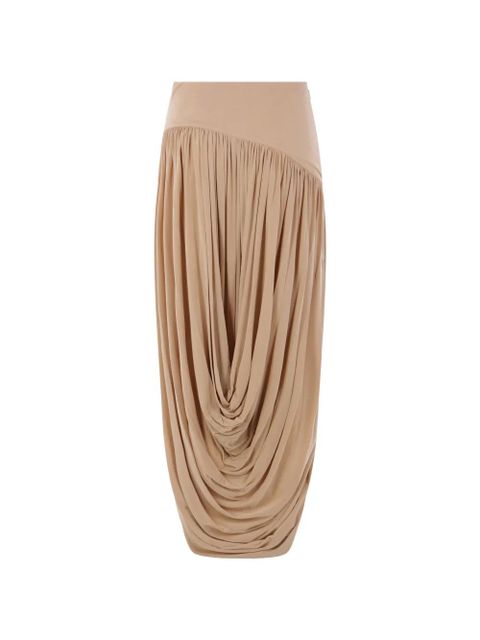 Ferragamo draped midi skirt - Neutrals - zdjęcie produktu nr 2