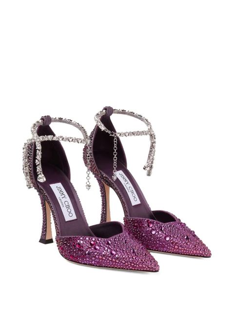 Jimmy Choo 100mm Stevie pumps - Purple - zdjęcie produktu nr 2