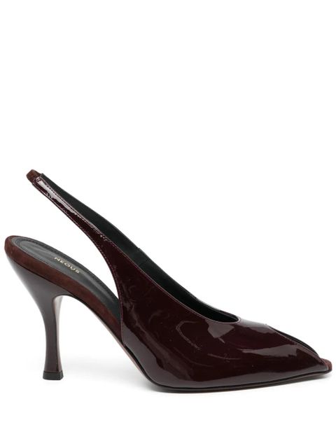 NEOUS 90mm Hamal pumps - Brown - zdjęcie produktu nr 1
