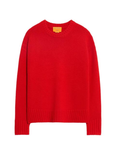 Guest In Residence crew-neck sweater - Red - zdjęcie produktu nr 1
