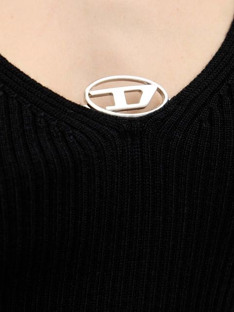 Diesel sukienka wełniana M-OLONI-SHORT kolor czarny mini rozkloszowana A19667.0PLBF