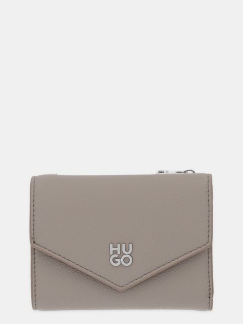 HUGO portfel damski kolor beżowy 50547914 - zdjęcie produktu nr 1