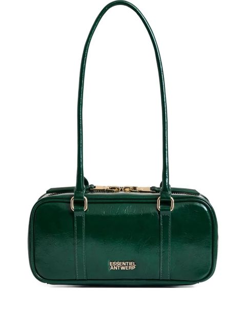 Essentiel Antwerp Shiny Zipped mini bag - Green - zdjęcie produktu nr 1