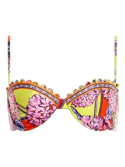 Agua By Agua Bendita floral piper bikini top - Orange - zdjęcie produktu nr 1