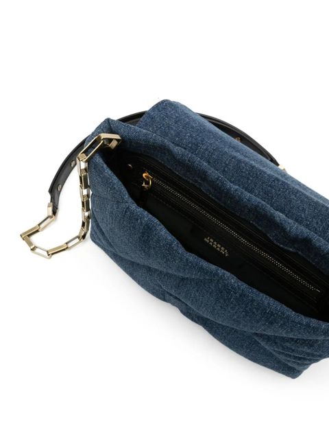 ISABEL MARANT Merine Puffy denim tote bag - Blue