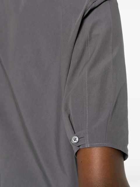 Jil Sander cropped shirt - Grey