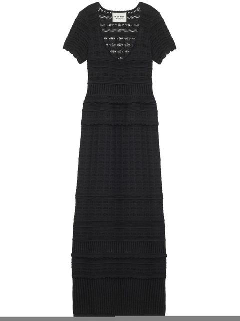 MARANT ÉTOILE Aurore maxi dress - Black - zdjęcie produktu nr 1
