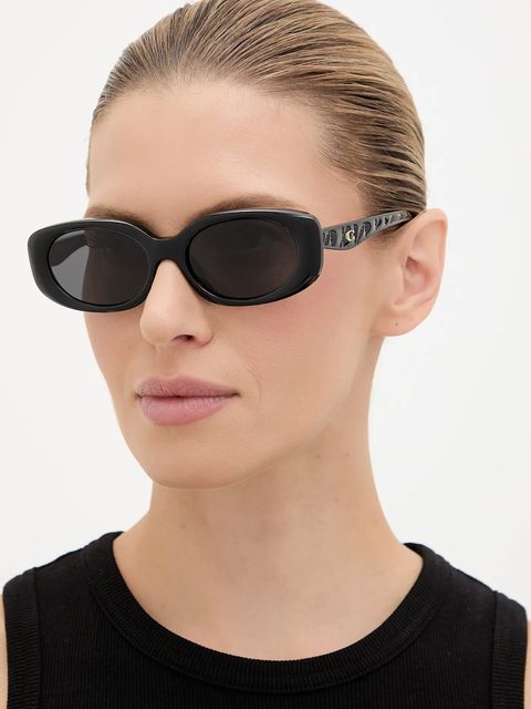 Coach okulary przeciwsłoneczne damskie kolor czarny 0HC8443D