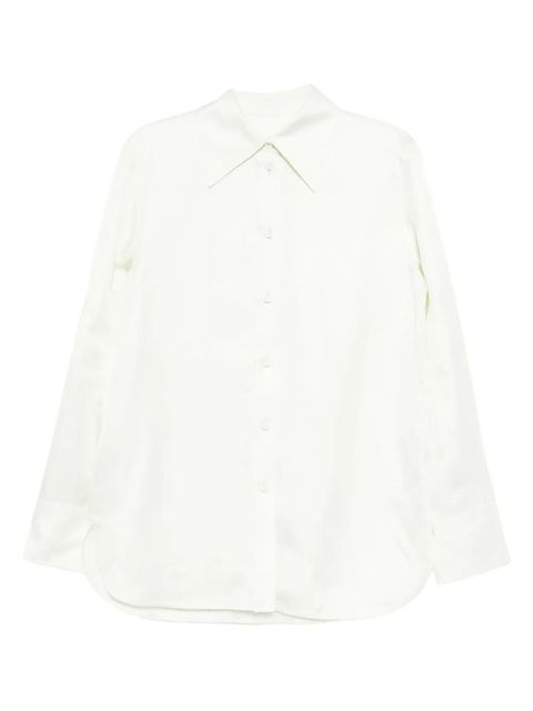 Jil Sander flared shirt - Green - zdjęcie produktu nr 1