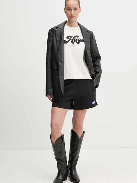 HUGO t-shirt bawełniany - zdjęcie produktu nr 2