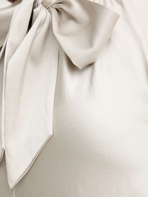 Forte Forte bluzka jedwabna damska kolor beżowy gładka 14078.my.top