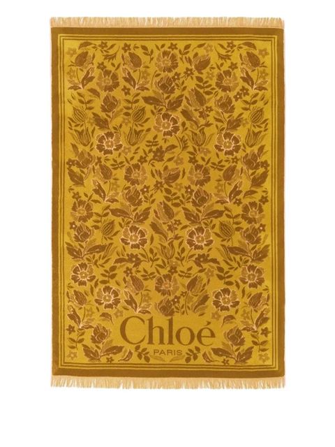 Chloé cotton beach towel - Yellow - zdjęcie produktu nr 1