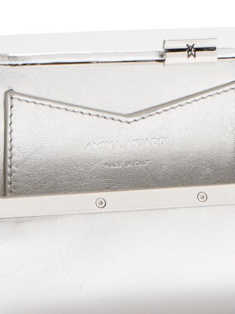 Amina Muaddi Ami mini bag - Silver