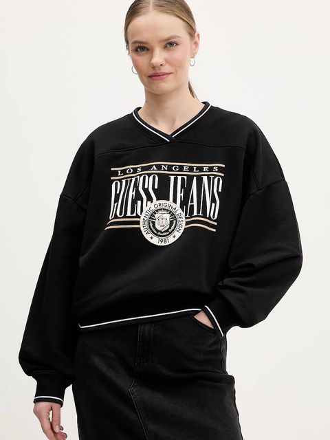 Guess Jeans bluza bawełniana - zdjęcie produktu nr 1