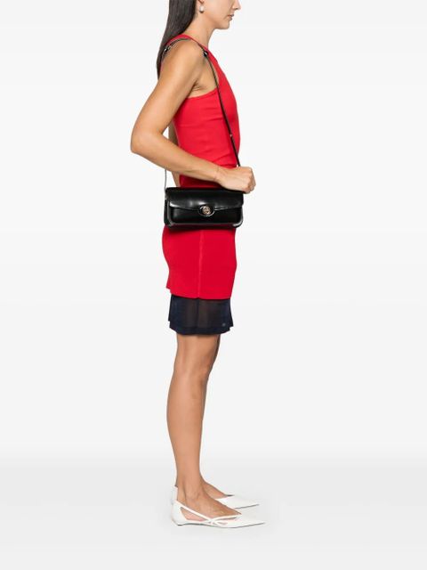 Tory Burch Robinson Spazzolato cross body bag - Black