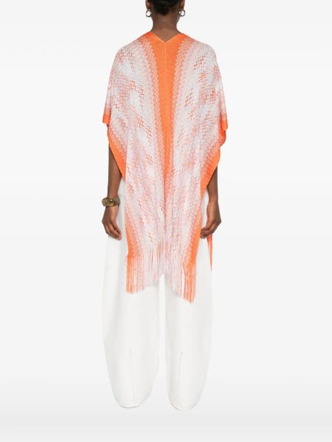 Missoni fringed jacket - Orange