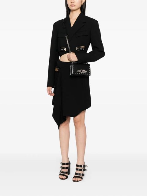 Alexander McQueen mini Jewelled mini bag - Black - zdjęcie produktu nr 2