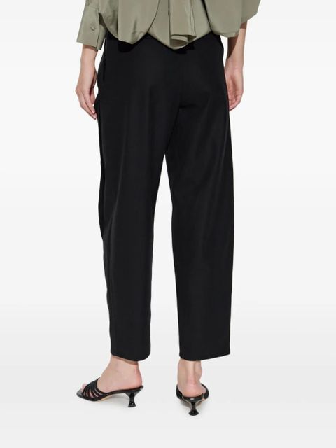Max Mara pleat-detail trousers - Black
