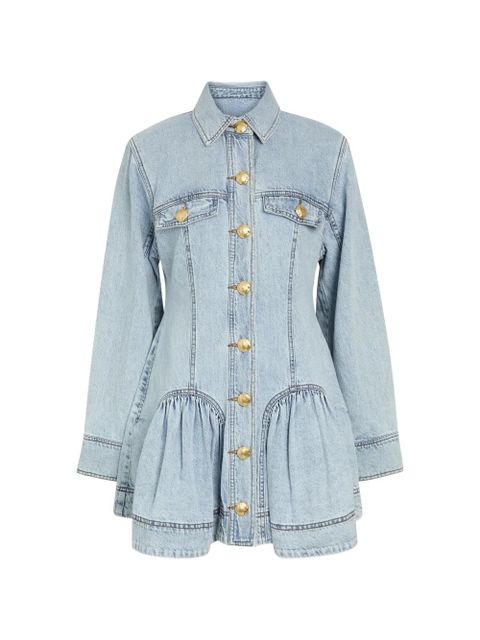 Aje Noa denim mini dress - Blue - zdjęcie produktu nr 1